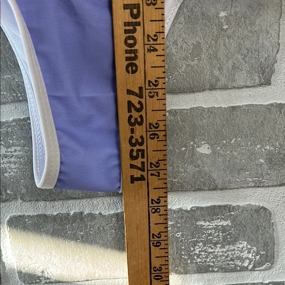 Attraco‎ Sport Purple-Green Plaid Long Sleeve Swimsuit UPF50+ Rash Guard Small - Picture 16 of 16